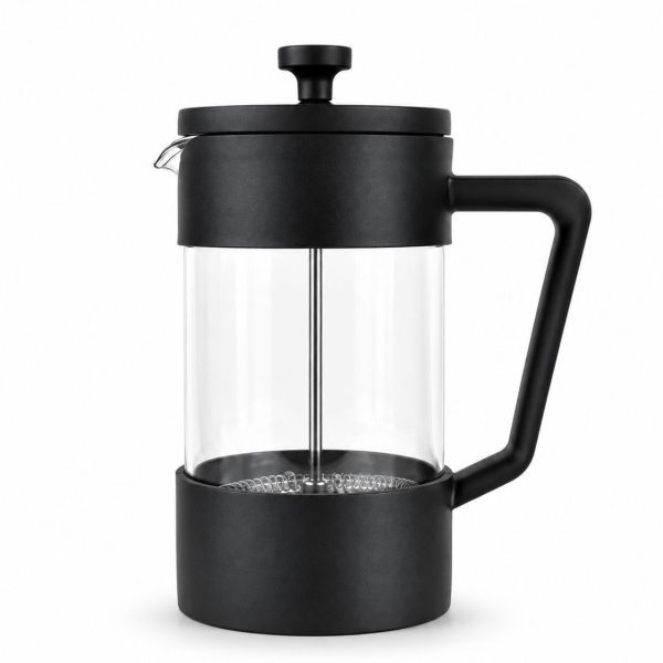 Prensa francesa 350ml negro mate - La Weá de Café