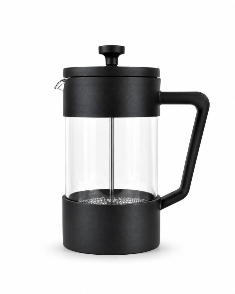 Prensa francesa 350ml negro mate - La Weá de Café