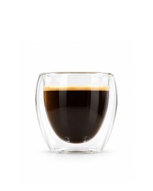Vaso doble pared de vidrio 150ml - La Weá de Café