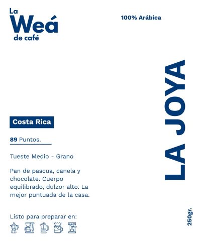 21 Etiqueta de la bolsa de La Joya