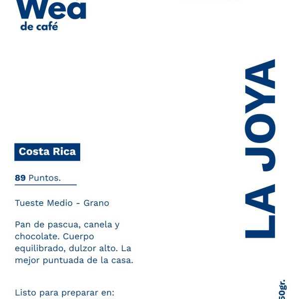 21 Etiqueta de la bolsa de La Joya