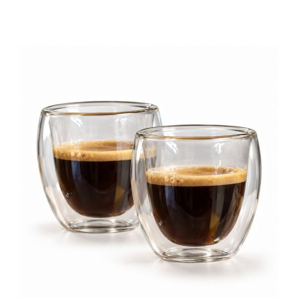 Set de vasos doble pared 2x150ml - La Weá de Café