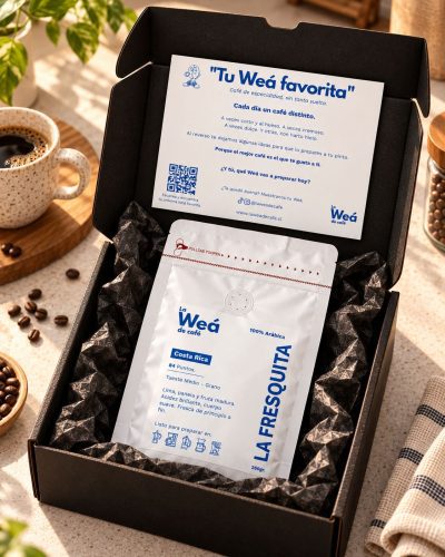 La Fresquita Empaque La Fresquita en su caja de regalo