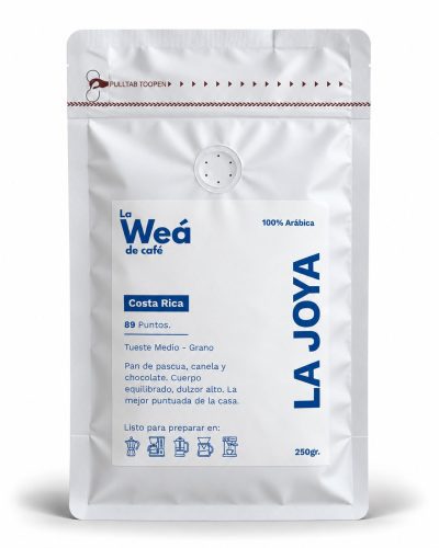 La Joya Bolsa de café de especialidad Costa Rica canela La Joya, 250gr - La Weá de Café