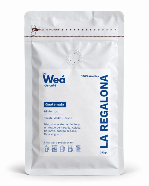 La Regalona Bolsa de café de especialidad Guatemala La Regalona, 250gr - La Weá de Café