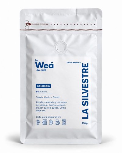 La Silvestre Bolsa de café de especialidad Colombia Sevilla La Silvestre, 250gr - La Weá de Café