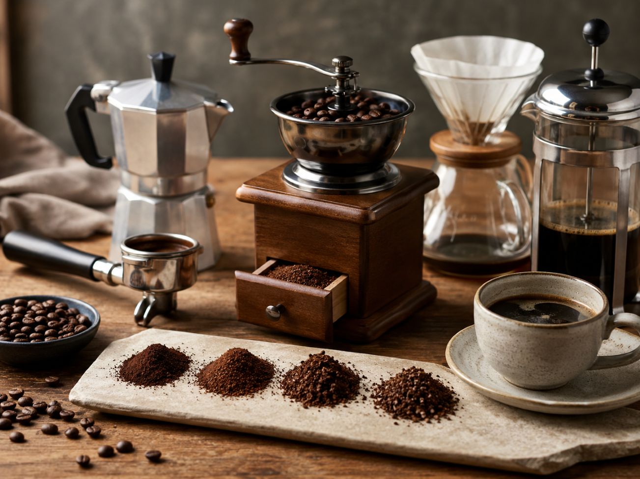 Molienda del café: por qué un par de clicks pueden arreglar —o cagar— toda la taza