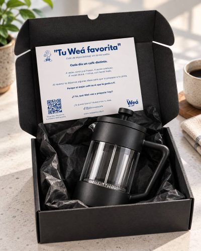 Prensa Francesa 350ml en su caja de regalo